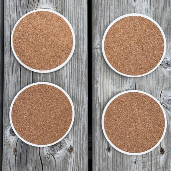 NATURESTONE Coasters Absorbent (Set of 4) Puppies - Picture 3 of 8